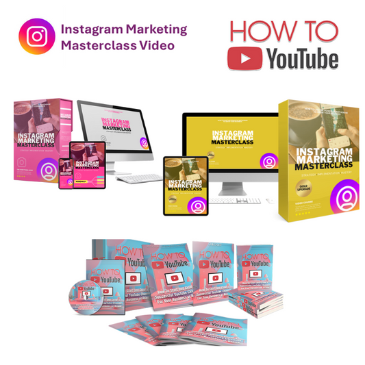 Instagram Marketing Masterclass & How To YouTube Video Upgrade