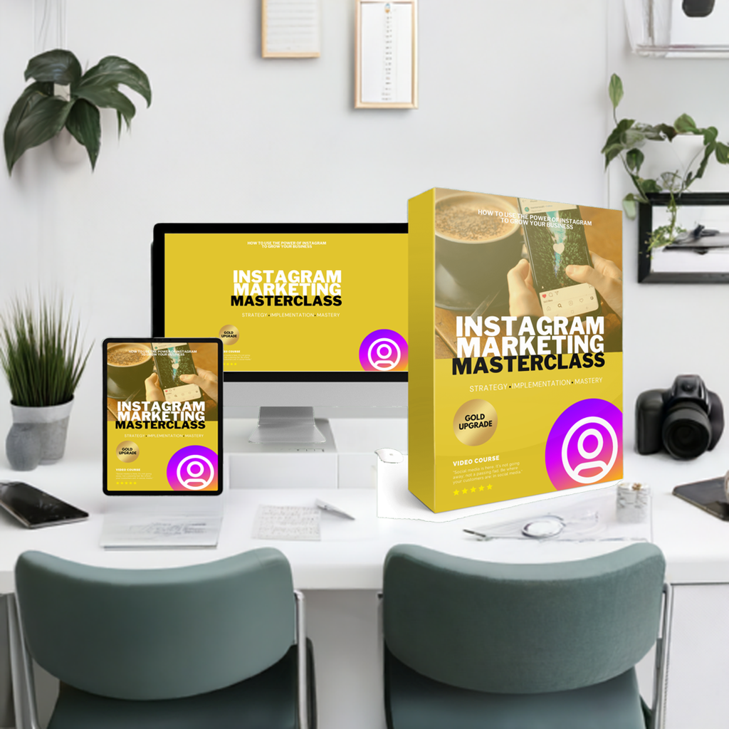 Instagram Marketing Masterclass Video Upgrade