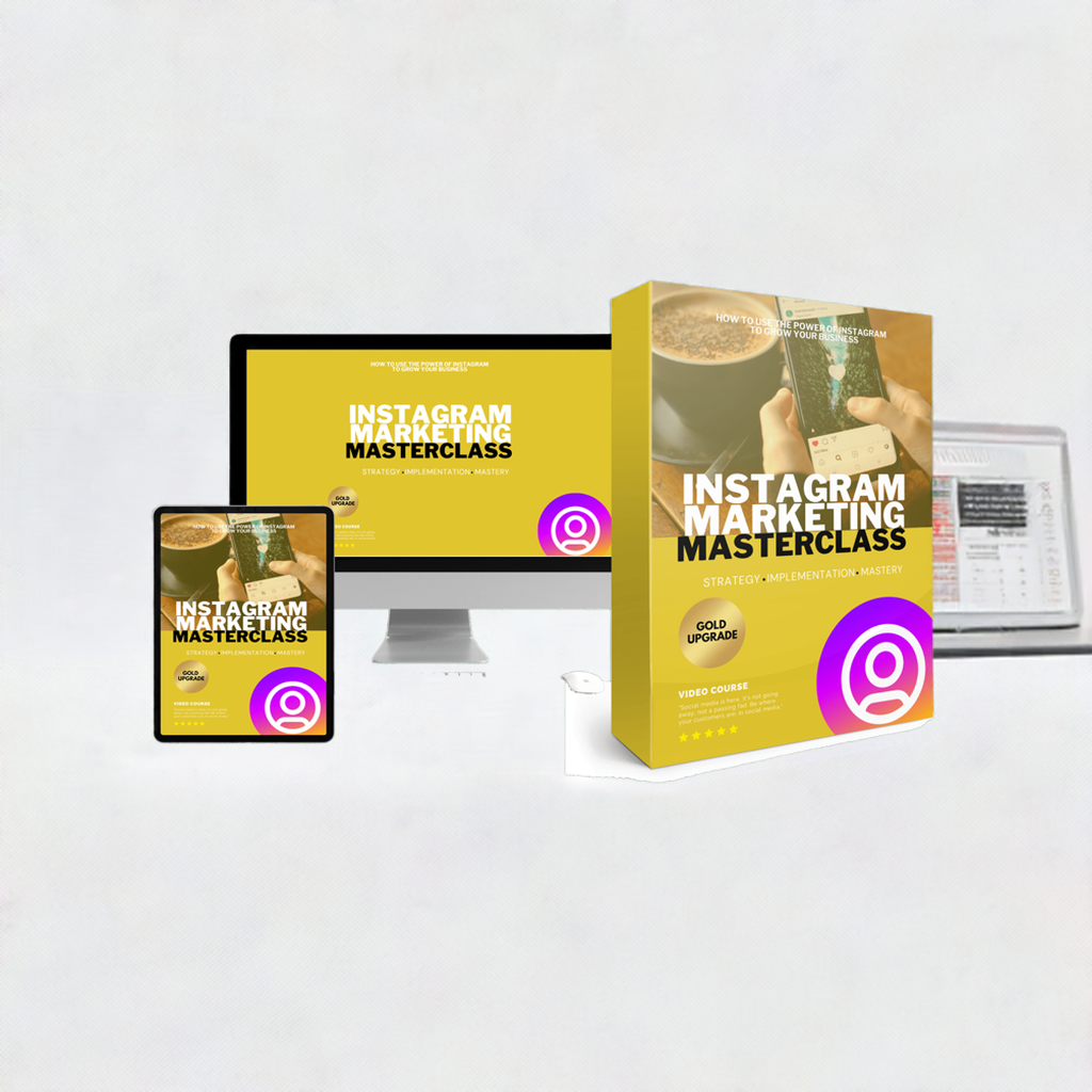 Instagram Marketing Masterclass Video Upgrade