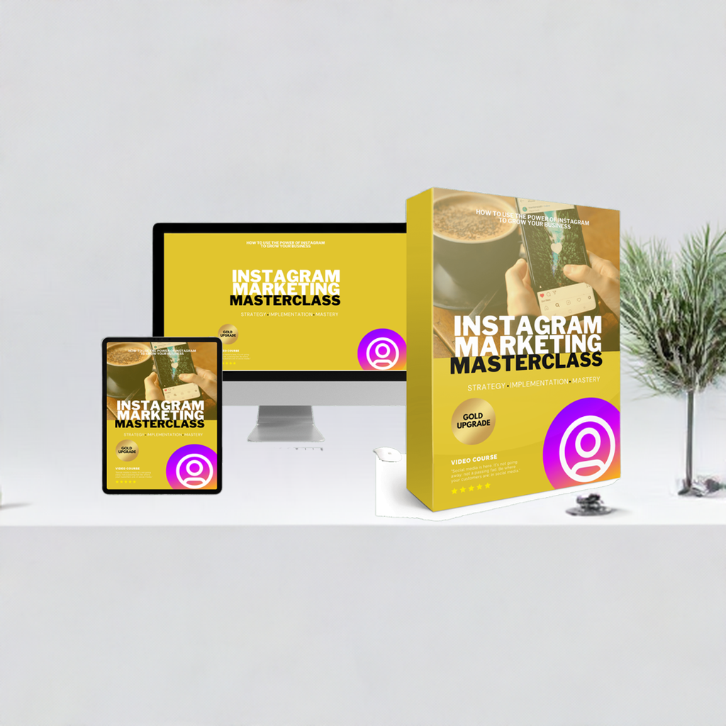 Instagram Marketing Masterclass Video Upgrade