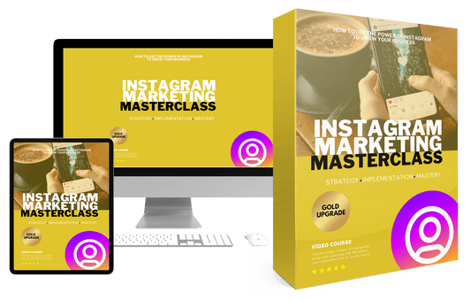 Instagram Marketing Masterclass Video Upgrade