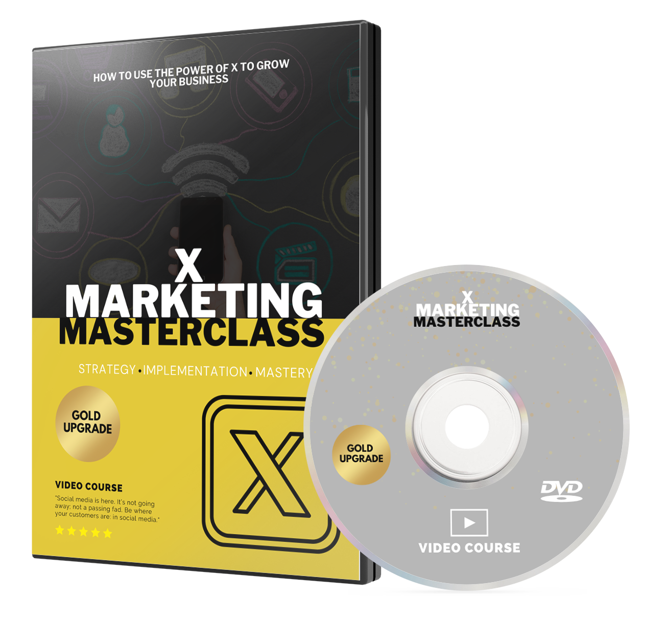 X Marketing Masterclass Video Upgrade